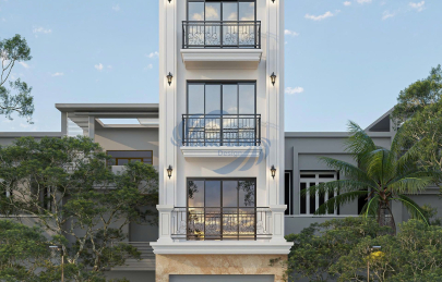 Thiết kế thi công nhà phố tại Long Biên, Hà Nội